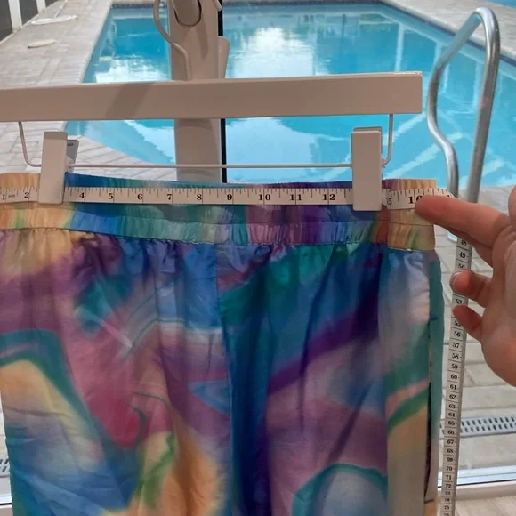 Johnny Was Merida marble silk short size medium. Fully lined with silk. Pockets